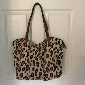 Cheetah Print Tote Bag